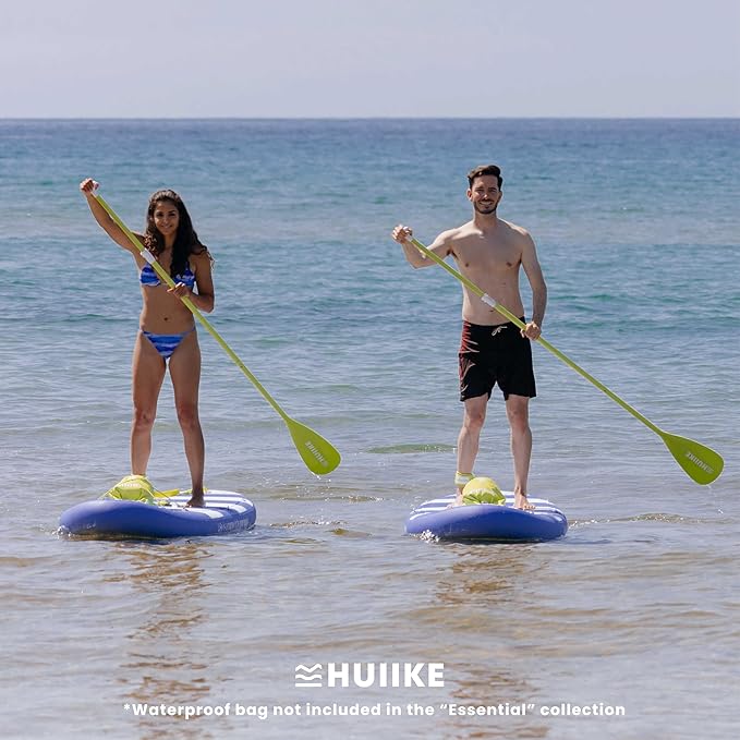 Inflatable Paddle Board for Adults with Accessories Included, Oar, Fins, Pump. Stand Up Paddleboard Great Stability and Resistance. 10’ x 33" x 5.9", Maximum Load 286 lb-StrideForce Fitness