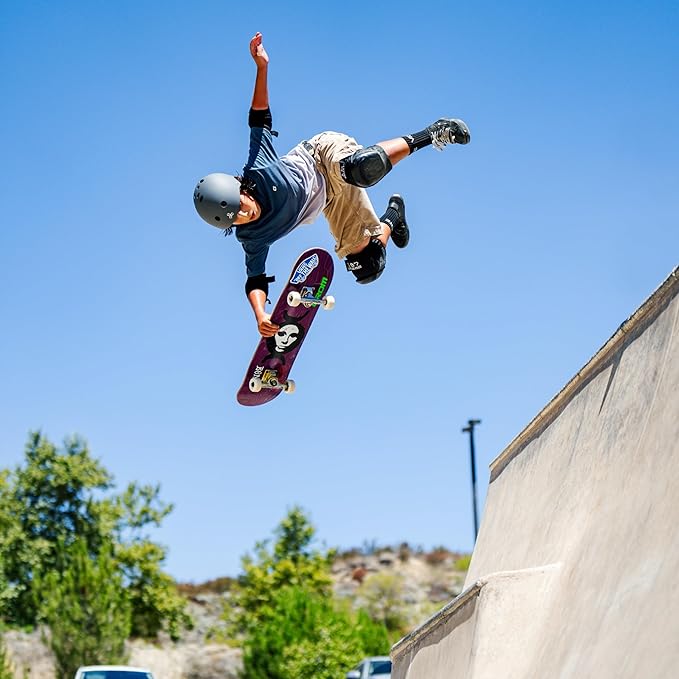 Triple Eight Deep Cover Helmet - Ideal for Skateboarding, Bicycling, BMX, and Roller Skating-StrideForce Fitness