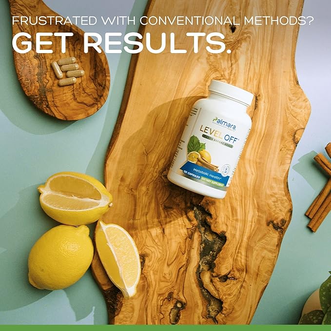 Level Off - Spike Control Supplement 120 Capsules 60 Servings Vegan, Non-GMO, Gluten Free-StrideForce Fitness