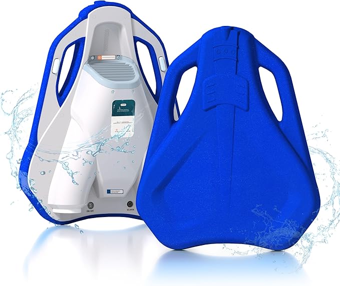 Electric Swimming Kickboard for Kids,Motorized Swim Board with Water Gun, Motorized Swim Training for Children Adults, 60N Thrust, 198 lbs Buoyancy, 25V Rechargeable Battery-StrideForce Fitness