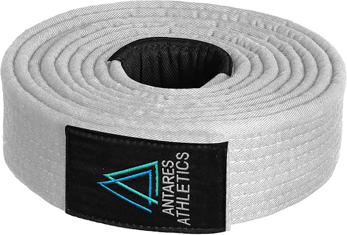 BJJ Belt for Men & Women Brazilian Jiu Jitsu Belt with Ranking Stripes Sleeve Bar Kids Jiu Jitsu Gi Belt-StrideForce Fitness