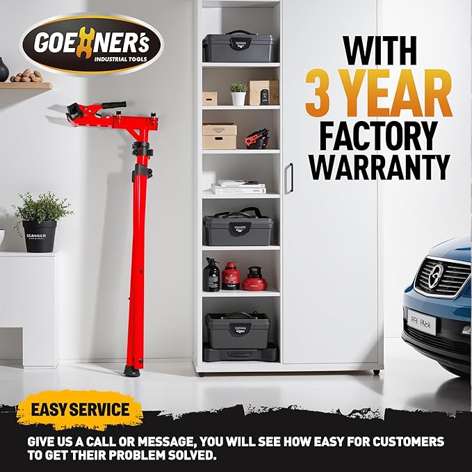 Bike Repair Stand, 176 LBS Heavy Duty Portable Bicycle Mechanic Maintenance Workstand with Tool Tray, Steel & Aluminum Shop Home Adjustable Height Foldable Bike Work Stand for E Bike, MTB, RB-StrideForce Fitness