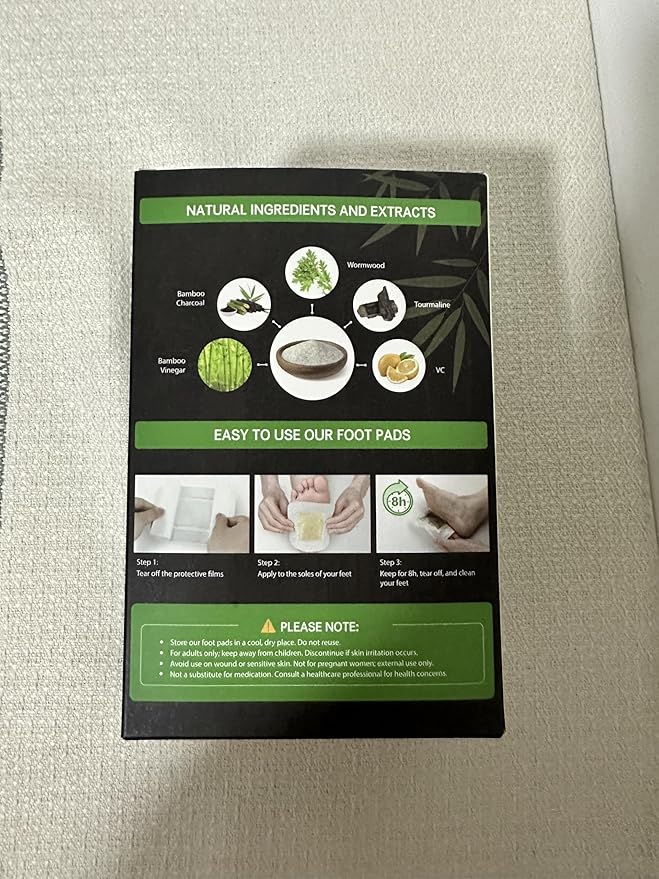 50 Pack Foot Pads, Natural Cleansing, Promoting Sleeping, Suitable for Daily Relaxation Foot Paches | 50 Pads and 50 Adhesive Sheets-StrideForce Fitness