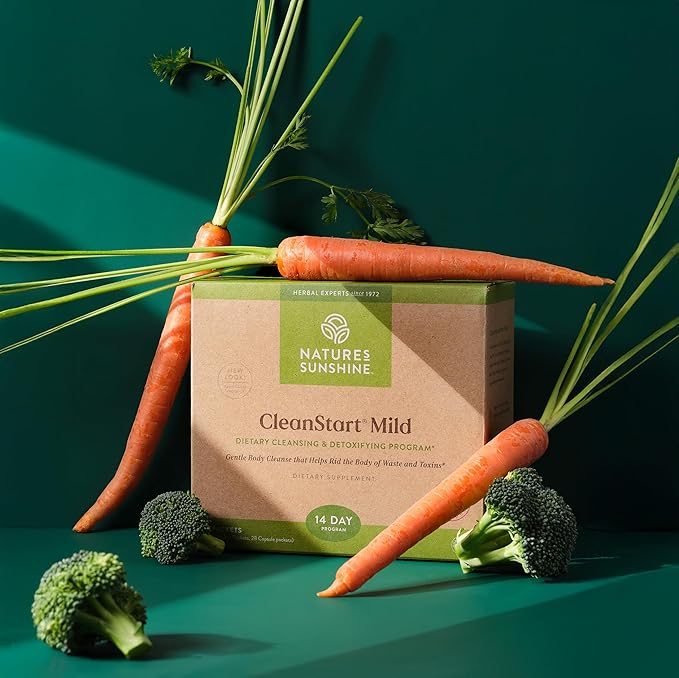 Nature's Sunshine CleanStart Mild, 56 Packets | Powerful Herbal Detox that Supports Natural, Everyday Cleansing of Waste from the Body-StrideForce Fitness