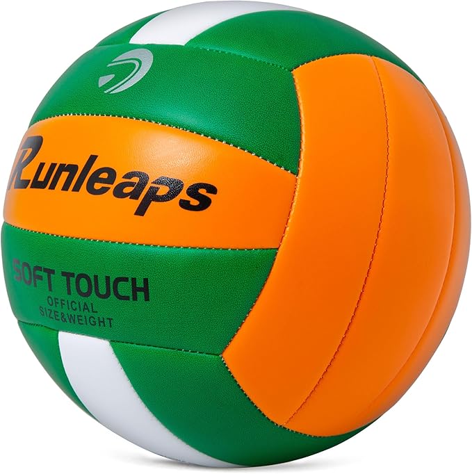 Beach Volleyball Official Size 5 Soft Waterproof Volleyball Sand Sports PU Ball for Indoor, Outdoor, Pool, Gym, Training-StrideForce Fitness