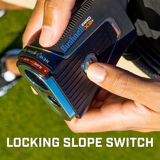 Bushnell Pro X3+ Golf Rangefinder with Wind Speed and Direction,1300 Yard Range,7X Magnification, Pin Locking with Visual Jolt-StrideForce Fitness