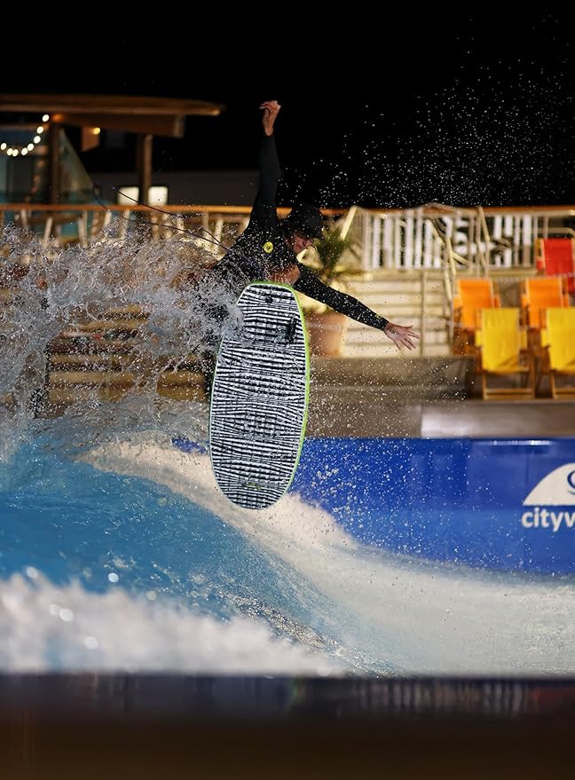 Rock-It 4'10" CHUB Soft Top Surfboard, Kids Surfboard, Mini Surfboard, Innovative Design Easy to Paddle and Maneuverable Small Surfboard and Beginner Surfboard (Red)-StrideForce Fitness