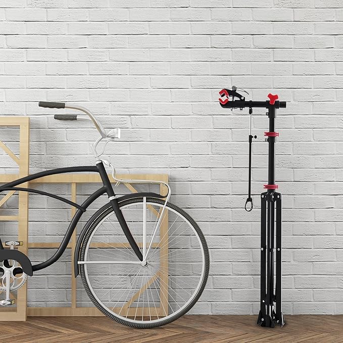 UNISKY Bike Repair Stand for Maintenance Height Adjustable Rack with Quick Release Bicycle Mechanics Maintenance Workstand-StrideForce Fitness