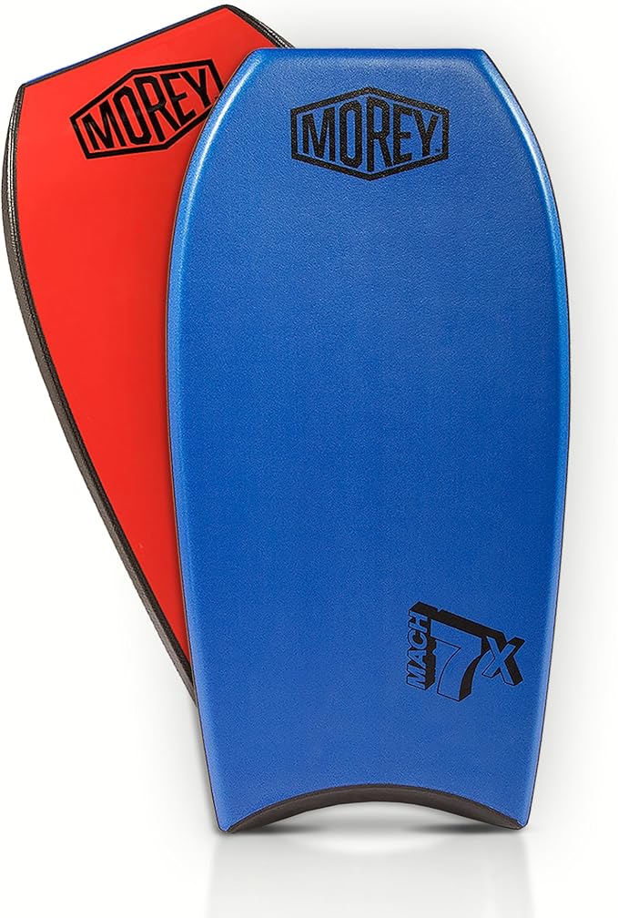 Morey Mach 7X 41.5-42.5" Bodyboard - Choose Size and Color (Blue/Red, 41.5")-StrideForce Fitness