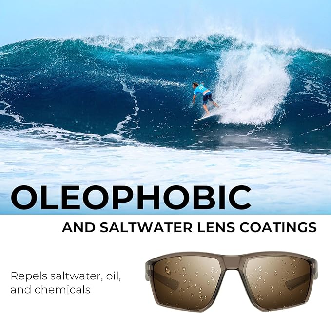 KastKing Osage Polarized Sport Sunglasses for Men and Women, Ideal for Driving Fishing Cycling Running, UV Protection-StrideForce Fitness