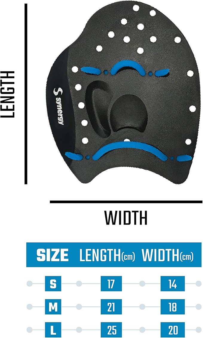 Synergy Hand Paddles for Swim Training-StrideForce Fitness