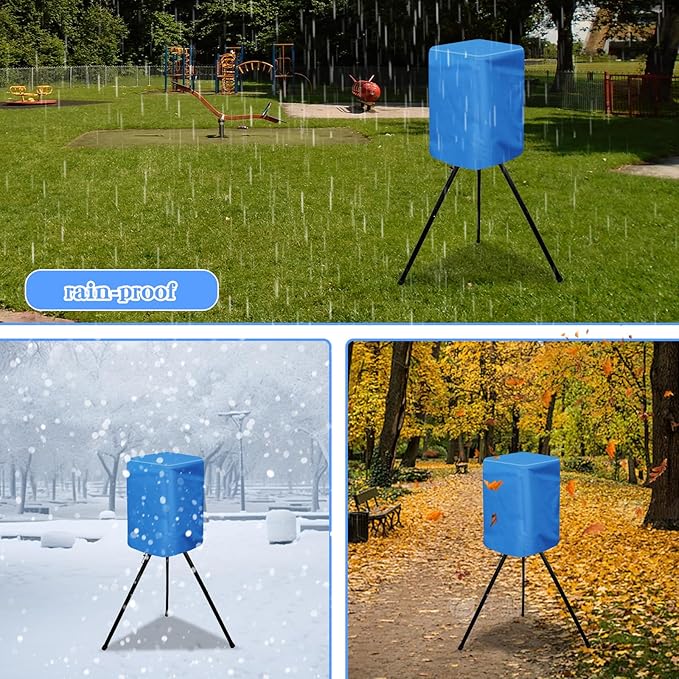 Pitching Machines Cover - Waterproof 600D Oxford Fabric, Dustproof, Resistant, Sunproof Hack Attack Pitching Machine Cover for Baseball/Softball All-Weather Protection-StrideForce Fitness