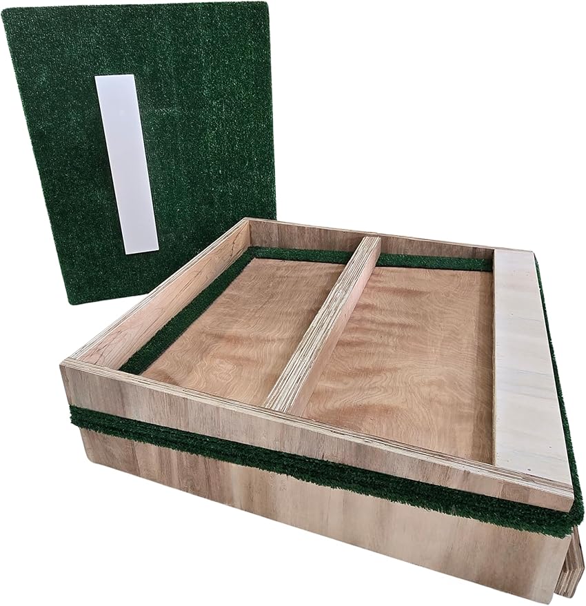 Titan Professional Mounds 8 Inch Portable Youth Baseball Pitching Mound w/Adjustable Base for Ages 15 & Under-StrideForce Fitness