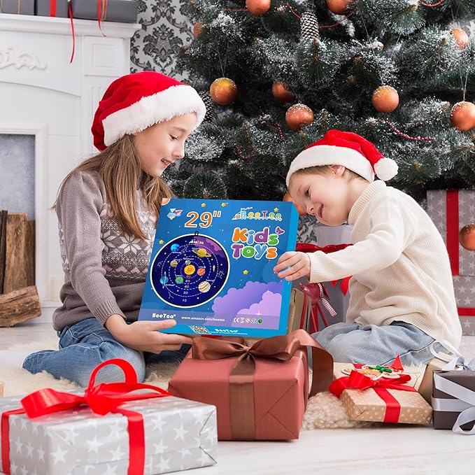 BooTaa 29" Large Dart Board for Kids, Kids Dart Board with Sticky Balls, Boys Toys, Indoor/Sport Outdoor Fun Party Play Game Toys, Birthday Gifts for 3 4 5 6 7 8 9 10 11 12 Year Old Boys Girls-StrideForce Fitness