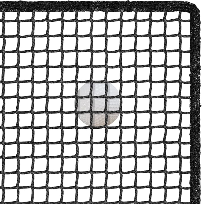 AKOZLIN Heavy Duty Sports Golf Netting Hitting Net 1" Square mesh for Softball,Baseball 10x10ft/10x15ft/10x20ft-StrideForce Fitness