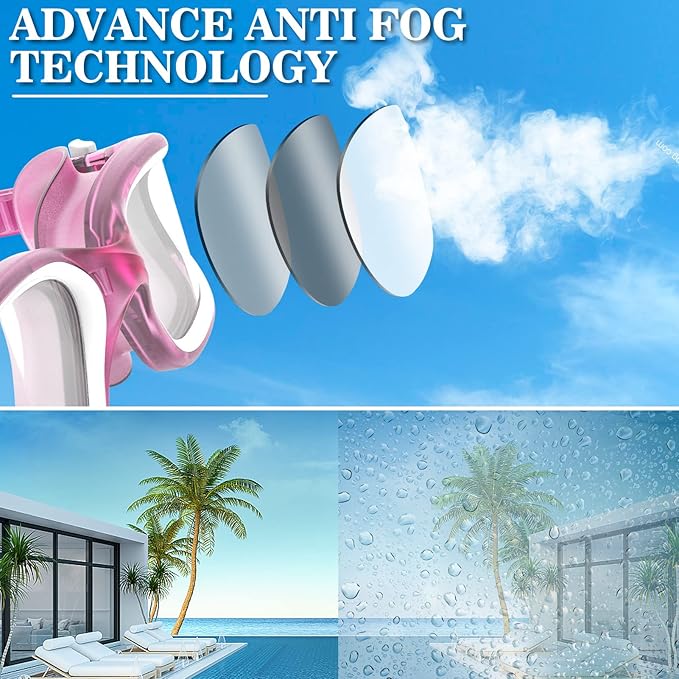 WIN.MAX Polarized Swimming Goggles Swim Pool Goggles Anti Fog Anti UV No Leakage Clear Vision for Men Women Adults Teenagers-StrideForce Fitness