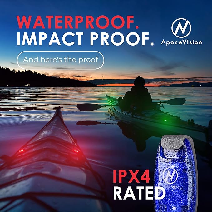 LED Safety Light (2 Pack) - Clip On Strobe/Running Lights for Runners, Dog, Bike, Walking, Boat, Kayak, Stroller and More - High Visibility Accessories for Your Reflective Gear, Bicycle-StrideForce Fitness