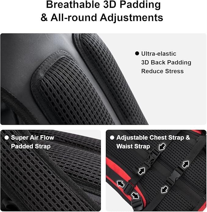 Everfun Hydration Backpack 18L with Water Bladder 2L/3L Hiking Water Backpack Women Men Hydration Pack Insulated Lightweight Day Hydropack with Storage for Hiking, Biking, Running, Festival-StrideForce Fitness