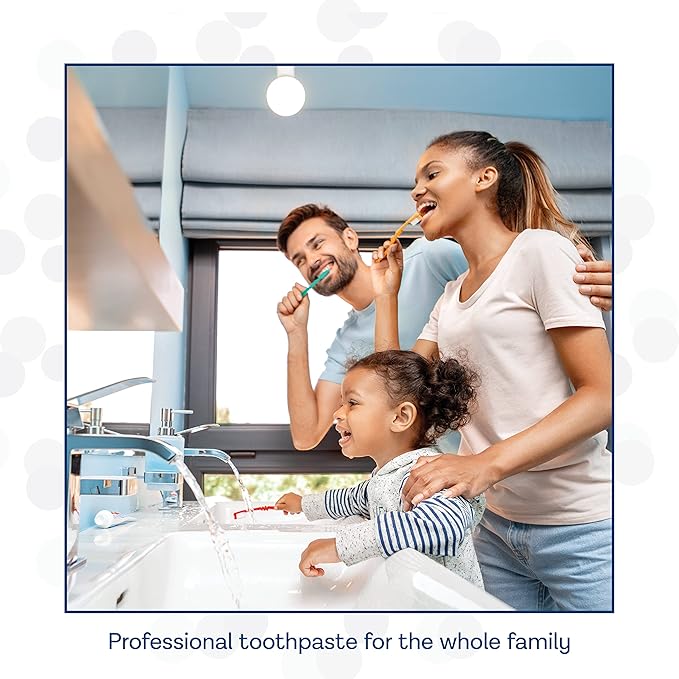 PRO-SYS® Mint Fluoride Toothpaste Gel, ADA Approved, Prevents Cavities, Gingivitis, and Plaque, Pack of 3