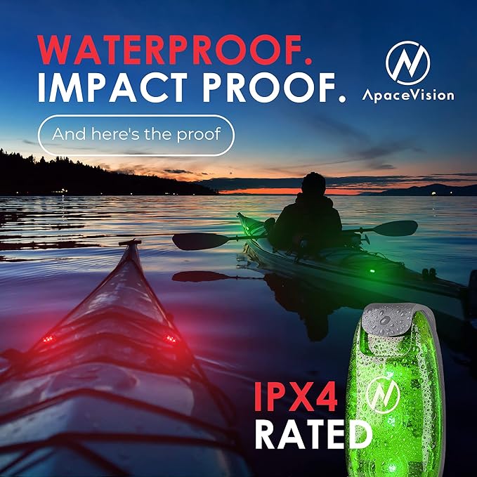 LED Safety Light (2 Pack) - Clip On Strobe/Running Lights for Runners, Dog, Bike, Walking, Boat, Kayak, Stroller and More - High Visibility Accessories for Your Reflective Gear, Bicycle-StrideForce Fitness