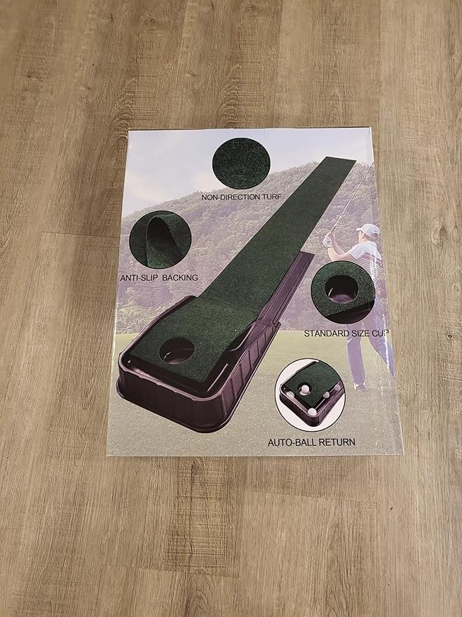 Golf Putting Mat for Various Skill Levels-StrideForce Fitness
