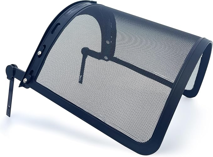 Forestry Safety Helmet with Build-in Visor Mesh Face Shield Ear Muffs 4 in 1 Chainsaw Safety Hard Hats-StrideForce Fitness