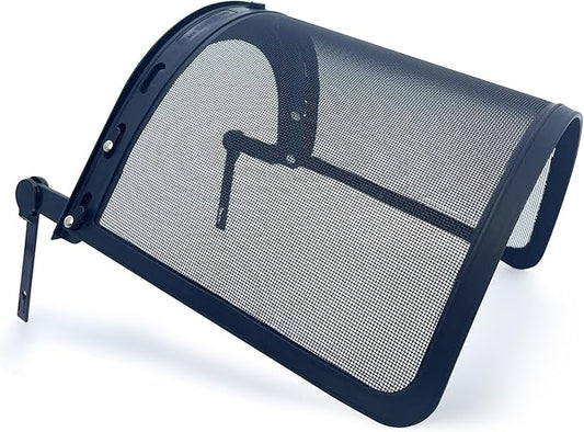 Forestry Safety Helmet with Build-in Visor Mesh Face Shield Ear Muffs 4 in 1 Chainsaw Safety Hard Hats-StrideForce Fitness