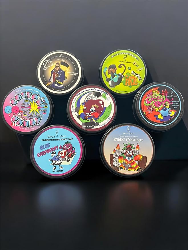 Hockey Wax Premium Natural Hockey Stick Wax – Protect Hockey Tape Provide Perfect Tacky Grip for Hockey Stick Tape Protect Hockey Stick Blade from Water Ice and Snow-StrideForce Fitness