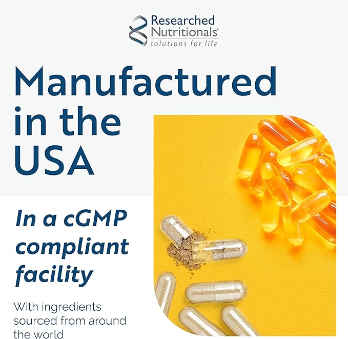 Researched Nutritionals CoreBiotic Sensitive - Vegan Probiotics for Low FODMAP Diet - Spore Based Probiotic Supplement to Support Microbiome & Gut Health - Researched Strains (60 Capsules)-StrideForce Fitness