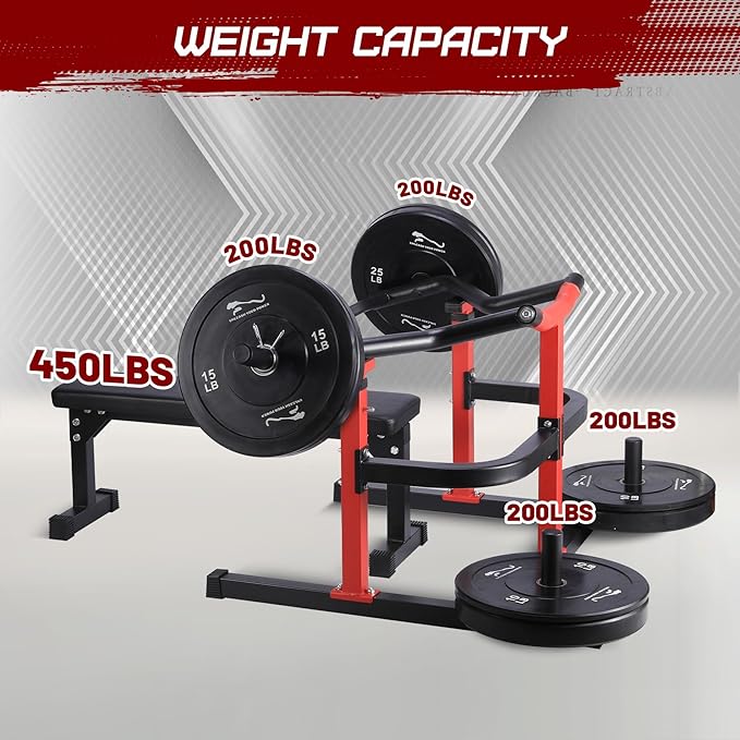 Chest Press Machine, Weight Bench Press Machine, Adjustable Flat Incline Bench with Independent Converging Arms, Multifunctional Bench Press Rack for Home Gym Equipment-StrideForce Fitness