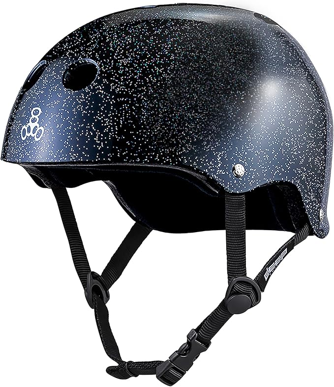 Triple Eight Deep Cover Helmet - Ideal for Skateboarding, Bicycling, BMX, and Roller Skating-StrideForce Fitness