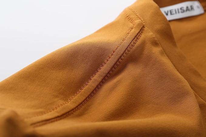 VEIISAR Premium V Neck T Shirts for Men - Modern Fitted Tees Vneck Undershirts-StrideForce Fitness