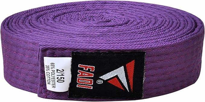 Martial Arts Belt for Karate, Judo, Aikido and Taekwondo - Durable Cotton-Polyester Blend for Adults and Kids-StrideForce Fitness