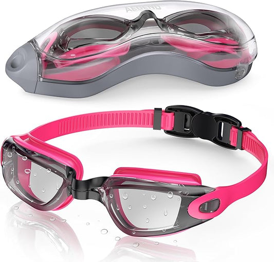 Aegend Swim Goggles, Swimming Goggles No Leaking Full Protection Adult Men Women Youth-StrideForce Fitness
