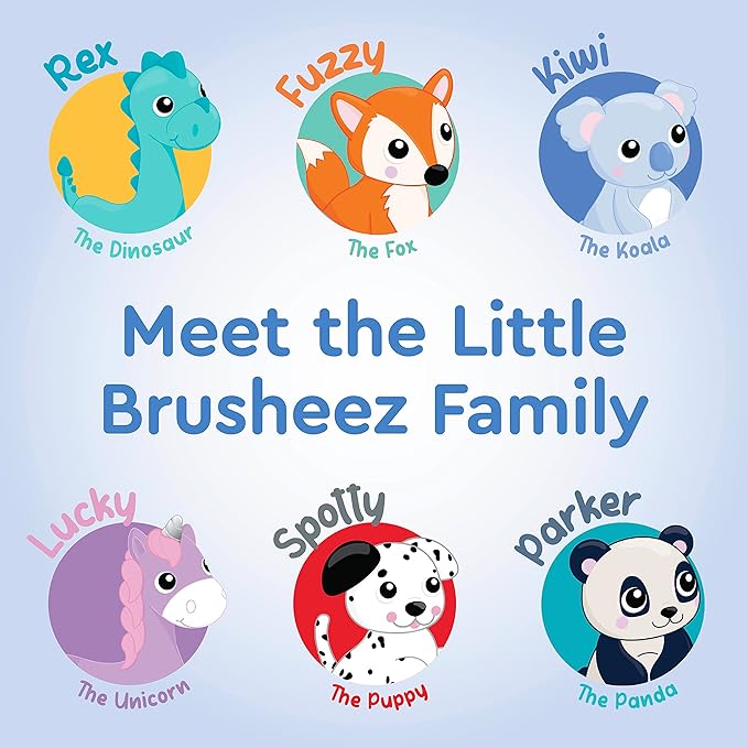 Brusheez Little Toddlers’ Sonic Toothbrush - Safe & Gentle Toothbrush for Ages 1-3 with Built-in, Light-Up 2-Minute Timer, Extra Brush Head, & Storage Base for First-Time Brushers (Kiwi The Koala)