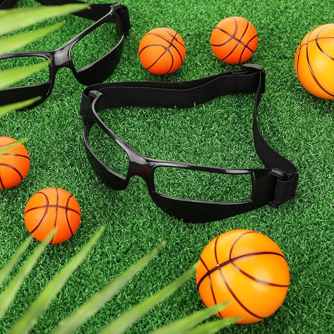 Dribbling Goggles Basketball Sports Glasses Adjustable Dribbling Black Goggles Basketball Training Equipment-StrideForce Fitness