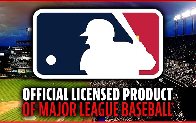 Franklin Sports - Pro Brite - Neon Rubber Teeball - MLB - Youth Tball - Baseball + Softball - Indoor & Outdoor Use-StrideForce Fitness