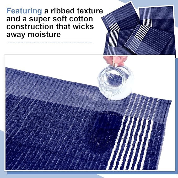 Mixweer Caddy Golf Towel 22" x 42" Large Caddy Towel Camping Sport Towels Cotton Soft Towels for Man Golf Lovers-StrideForce Fitness