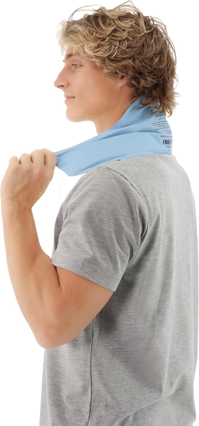 Core Products Soft Comfort CorPak – Reusable Hot & Cold Therapy Pack, Ice Pack for Injuries, No-Frost Compress for Muscle, Back & Joint Pain Relief – 6" x 20", Made in USA-StrideForce Fitness