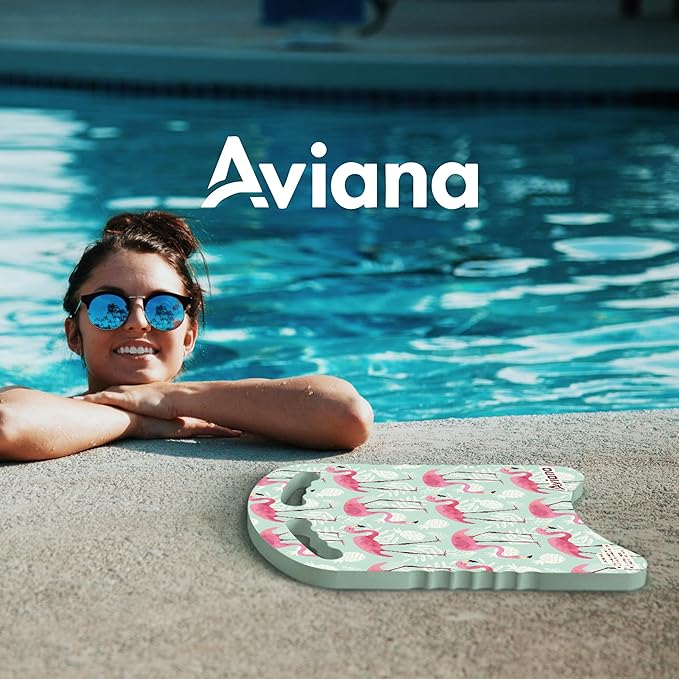 Junior Kickboard Buoy for Youth Children & Toddlers Swimming Aid & Exercise Training Board for Kids to Learn to Swim with Kick Boards in Pool BPA Free-StrideForce Fitness