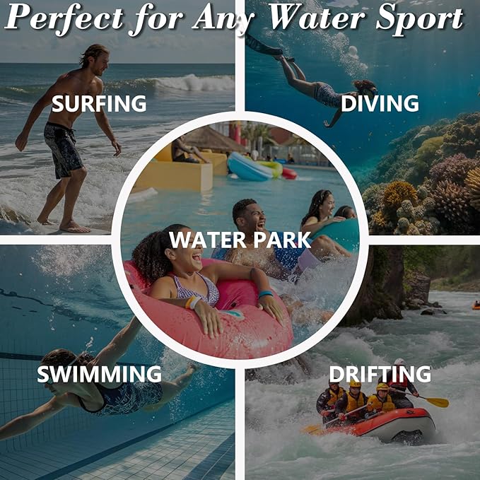 Adult Swimming Goggles for Women Men,No Leak No Fog Wide View, Sunglass Goggle with Earplugs and Nose Clip-StrideForce Fitness