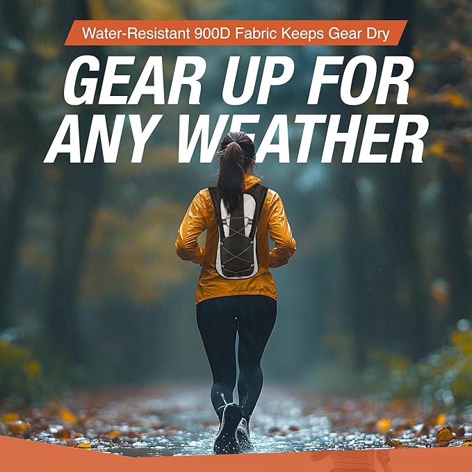 Military-Grade Hydration Backpack, 3L Water Reservoir Pack with Insulated Flow Tube, Tactical Outdoor Gear for Hiking Camping Cycling, Adjustable Padded Straps, Weather-Resistant Pack-StrideForce Fitness