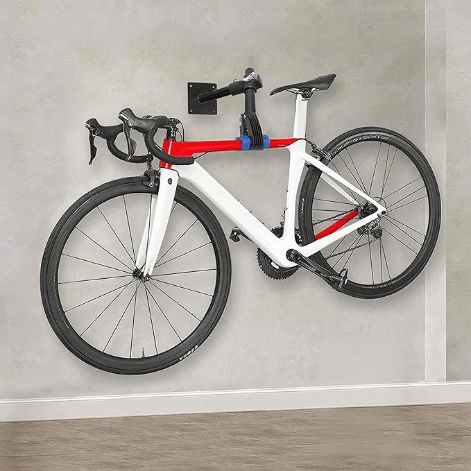 Bike Work Stand – Heavy-Duty Floor Mounted Bicycle Repair Rack with Adjustable Clamp – Rotatable Bike Maintenance Stand for Home & Garage Use-StrideForce Fitness