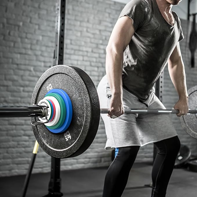 Fractional Weight Plates Set, Odorless Micro Weight Plates for Olympic Barbells for Change Plates Strength Training-StrideForce Fitness