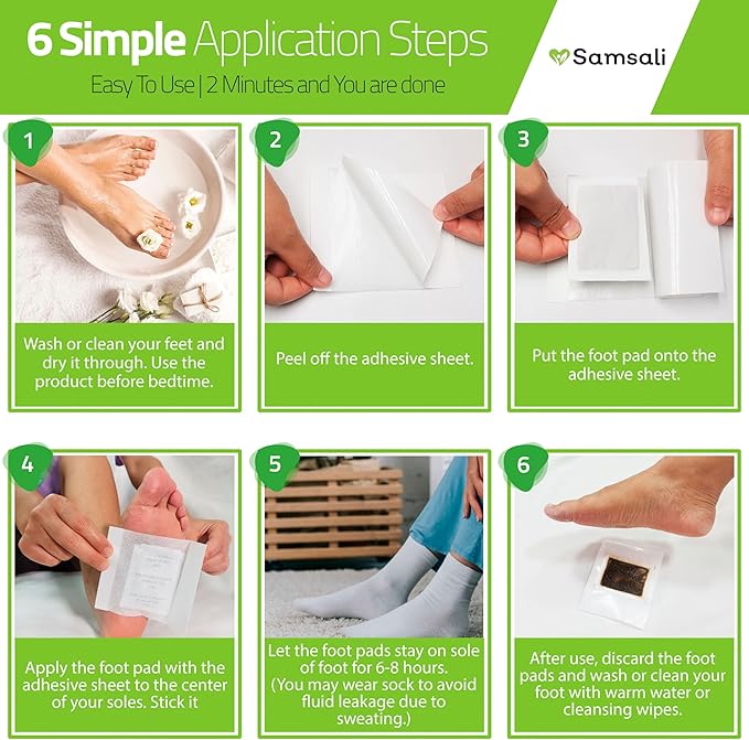 Ginger Foot Pads for Pain Relief: 120-Pack Natural Bamboo Vinegar Bamboo Charcoal Wormwood Lavender Ingredients Foot Patches - Comfort for Stress Relief Relaxation - Ideal for Adults Elderly-StrideForce Fitness