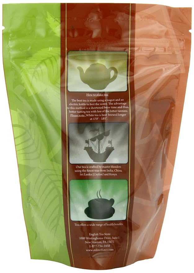 Genmaicha Chai Green Tea | Loose Leaf Japanese Green Tea with Fire-Toasted Rice | Popcorn Tea with Sweet Toasty Flavor | 4oz Resealable Pouch | Golden Yellow Liquor | English Tea Store-StrideForce Fitness