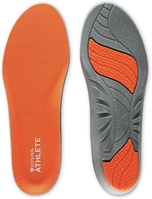 Sof Sole Insoles Men's ATHLETE Performance Full-Length Gel Shoe Insert-StrideForce Fitness