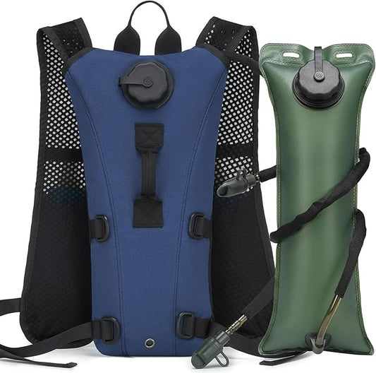 ATBP Running Hydration Vest Pack Tactical 3L Water Bladder Backpack Bag for Cycling Marathon Hiking Daypack Men & Women-StrideForce Fitness