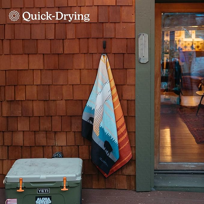 Nomadix Original Towel - Perfect for Beach, Pool, Travel, Camping, Yoga - Made with Recycled Materials - Super Absorbent - Sand Resistant-StrideForce Fitness