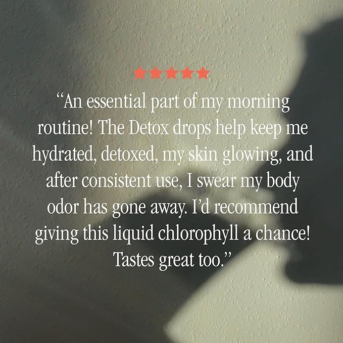 Juna Chlorophyll Liquid Drops (2-Pack) - 3X Potency Concentration - Detox, Debloat, Cleanse, Internal Deodorant, Energy & Cellular Support Supplement - Fresh Minty Lemon Taste-StrideForce Fitness